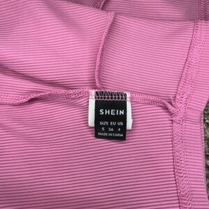 SHEIN. Scoop neck halter top.